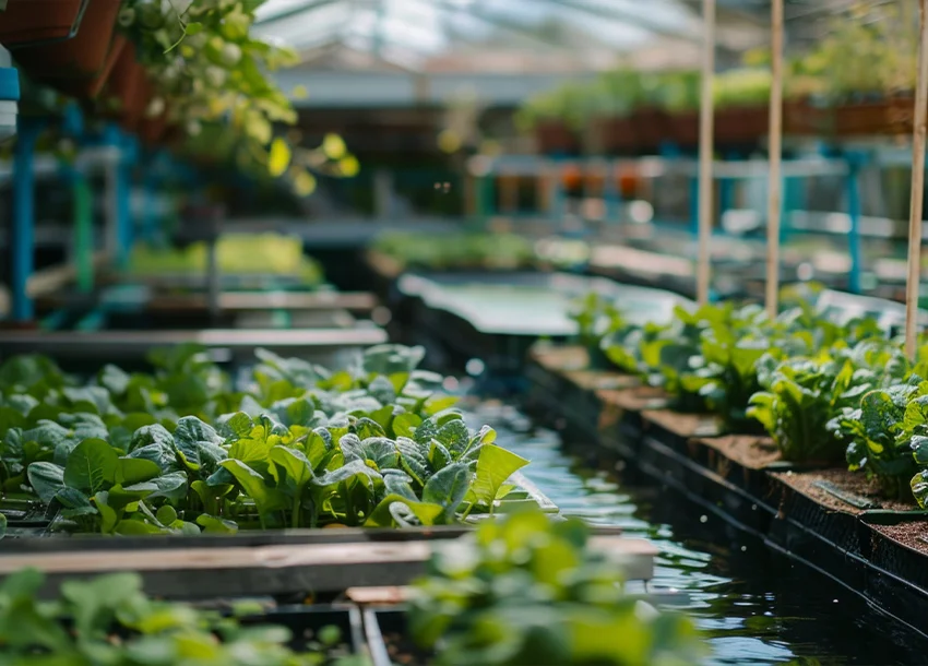 Quanta acqua beve l'agricoltura - The Circle risponde con l'acquaponica